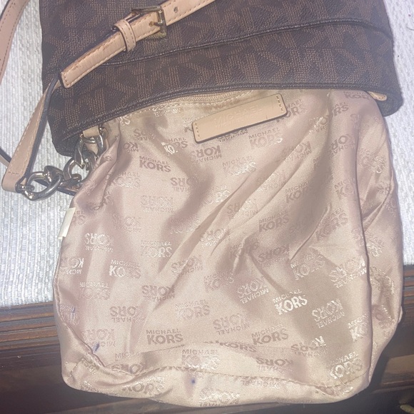 Genuine Micheal Kors Bundle Boston Bag Satchel and matching Crossbody Set - Picture 11 of 16